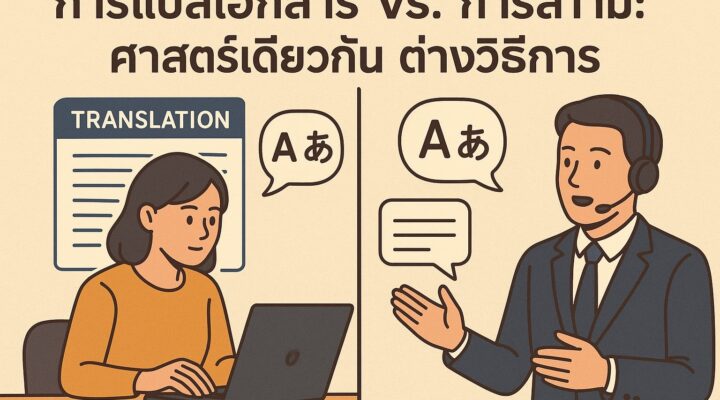 translation vs interpretation