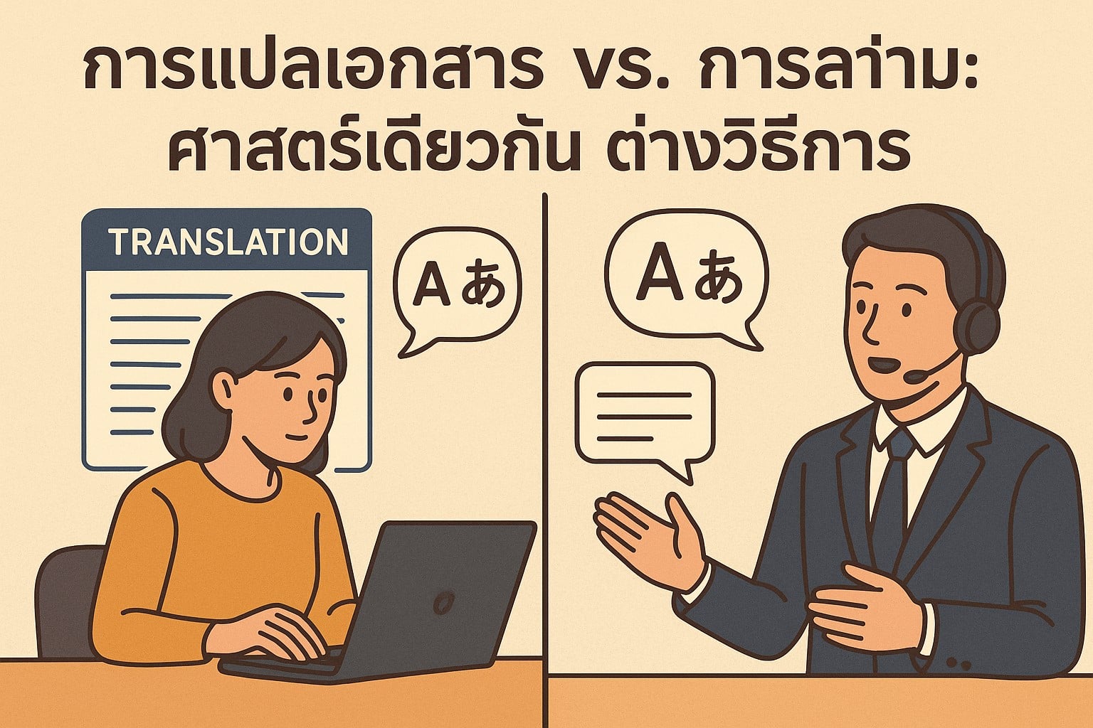 translation vs interpretation