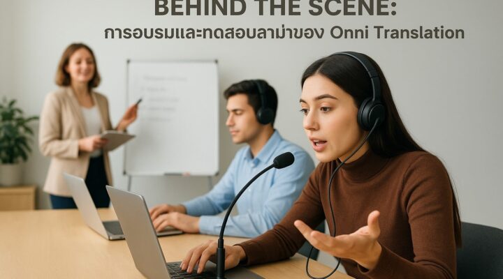 behind the scene test onni translation